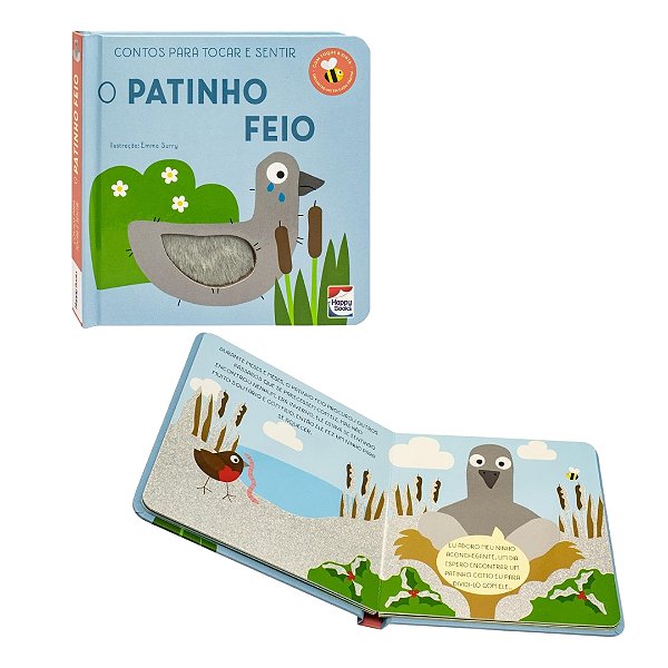 Contos Para Tocar e Sentir: O Patinho Feio - Happy Books
