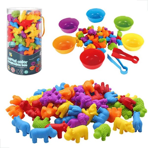 Classificação de Cores Animais Kit