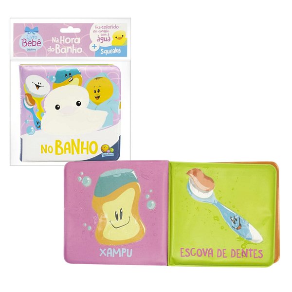 Livro de Banho Na Hora do Banho II: No Banho - TodoLivro