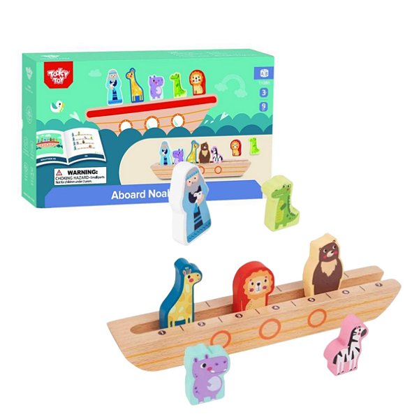 A Bordo da Arca de Noé Aboard Noah's Ark TH351 - Tooky Toy