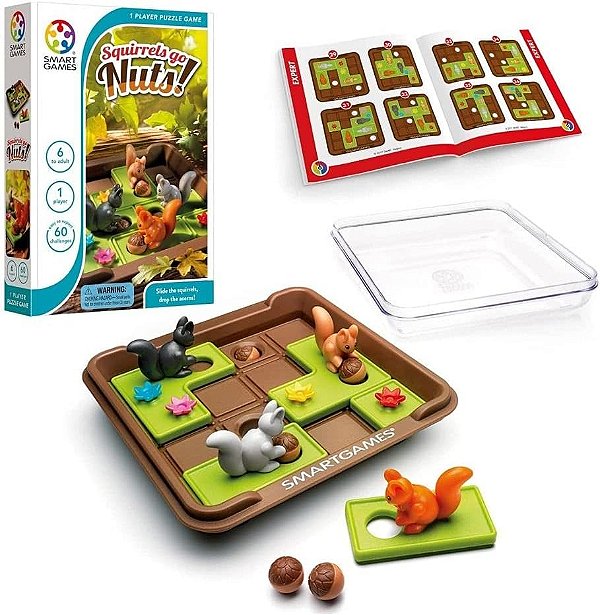Jogo dos Esquilos SG 425 Squirrels Go Nuts - Smart Games