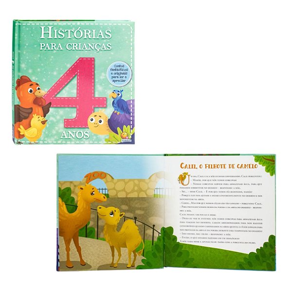 Histórias para Crianças 4 Anos - TodoLivro