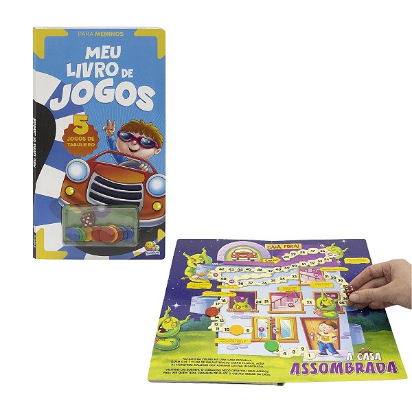 Meu Livro de Jogos Meninos - TodoLivro