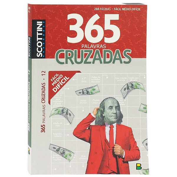Scottini 365 Palavras Cruzadas 288 Páginas - TodoLivro