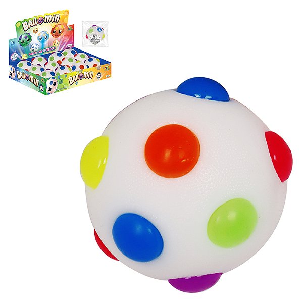 Bola Color Com Luz 6cm Sensorial - Art Brink