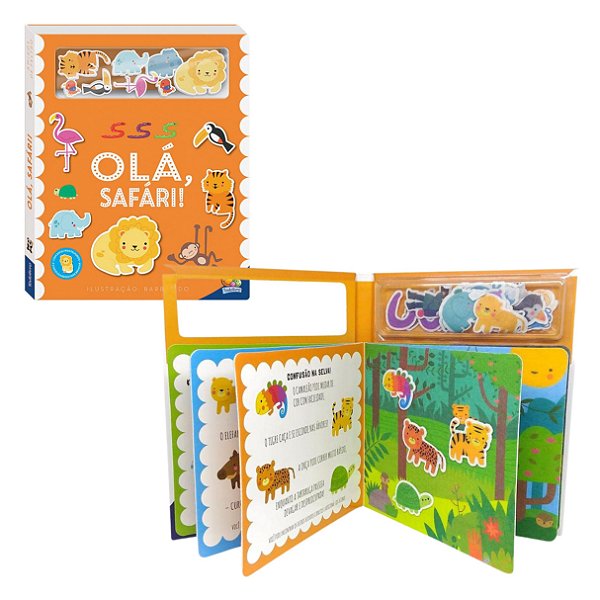 Amigos de Feltro: Olá Safari - TodoLivro