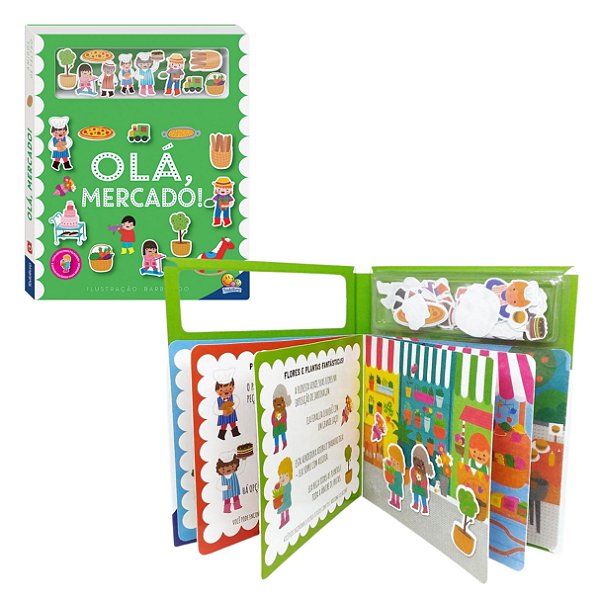 Amigos de Feltro: Olá Mercado - TodoLivro