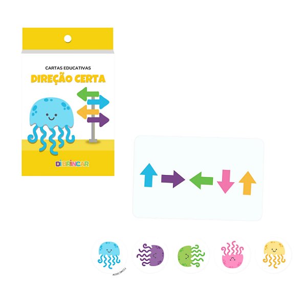 Cartas Educativas Direção Certa - DiBrincar