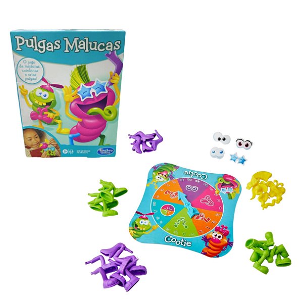 Jogo Pulgas Malucas F3100 - Hasbro