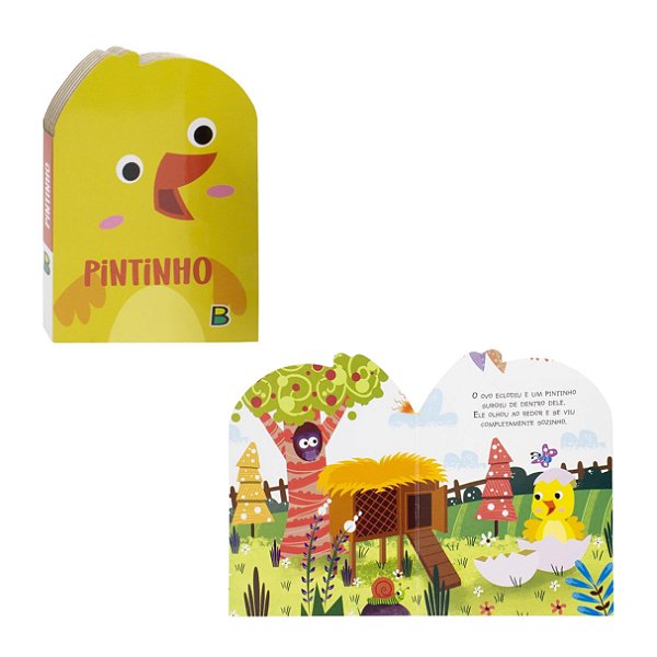 Meus Amiguinhos Um Livrinho Recortado: Pintinho - TodoLivro