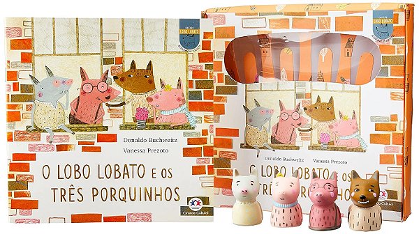 Livro Dedoche: O Lobo Lobato e os Três Porquinhos - Ciranda Cultural