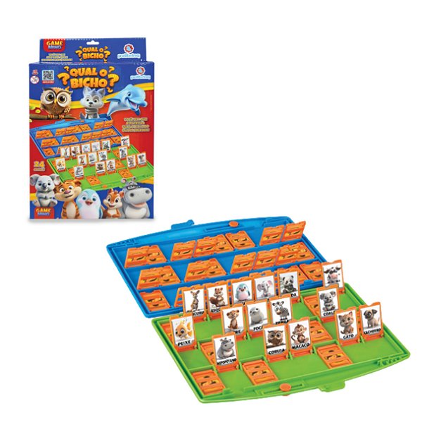 Jogo Qual o Bicho - Polibrinq