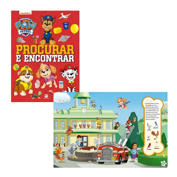 Livro Procurar e Encontrar: Patrulha Canina - Ciranda Cultural