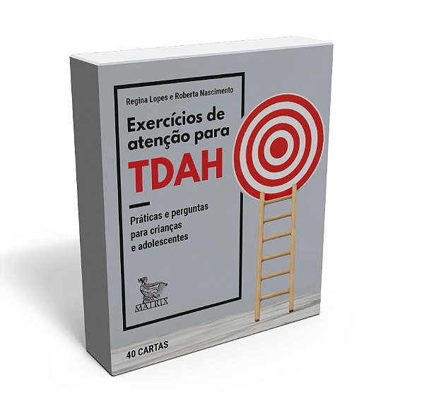 Exercícios de Atenção para TDAH - Matrix Editora | Livro Caixinha