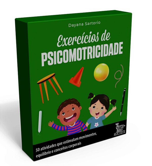 Exercícios de Psicomotricidade - Matrix Editora | Livro Caixinha