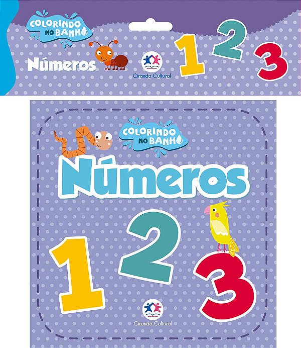 Livro de Banho Números - Ciranda Cultural