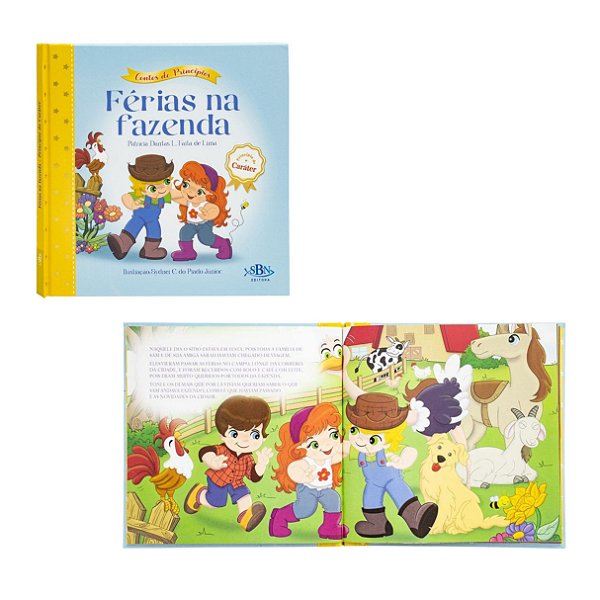 Contos de Princípios: Caráter Férias na Fazenda - TodoLivro