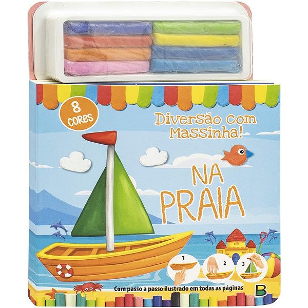 Diversão com Massinha! Na Praia - TodoLivro