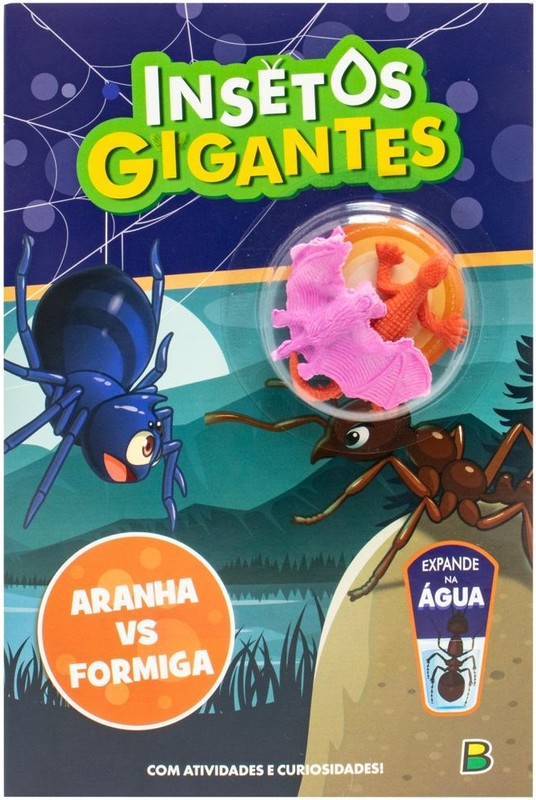 Insetos Gigantes - Livro de Atividades: Aranha VS Formiga - TodoLivro