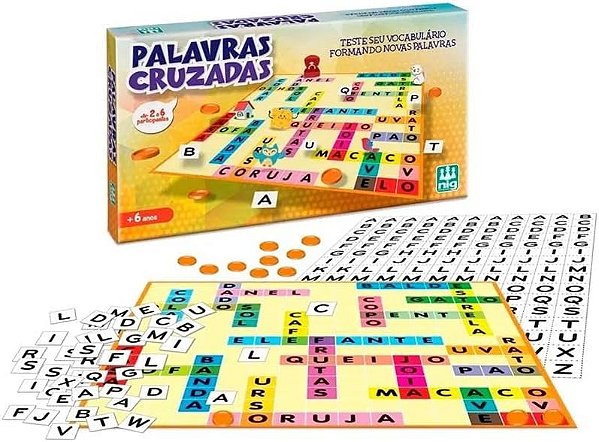 Jogo Palavras Cruzadas - Nig Brinquedos