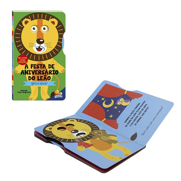 Gire o Disco! Emoções A Festa de Aniversário do Leão - TodoLivro