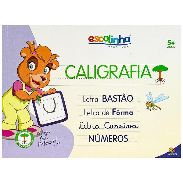 Sistema de Caligrafia Escolinha - TodoLivro