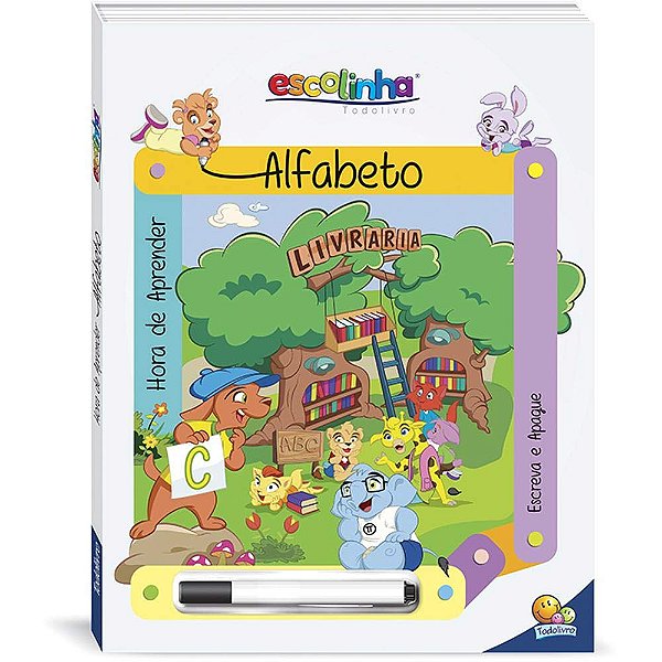 Hora de Aprender Alfabeto Exercitando a Escrita - TodoLivro