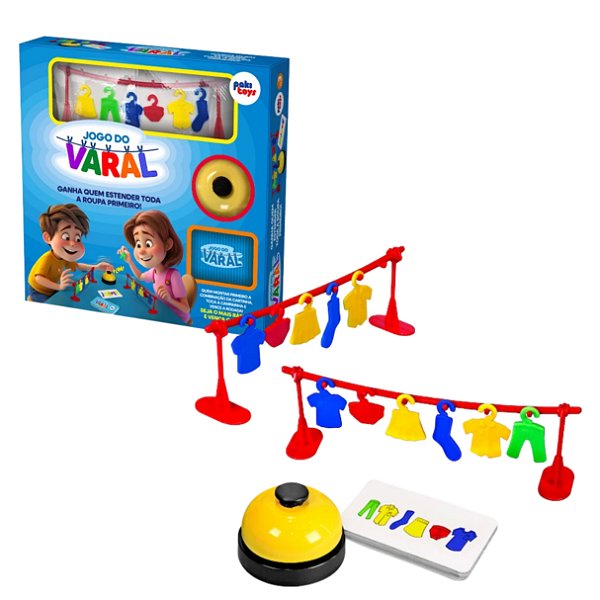 Jogo do Varal - Pakitoys