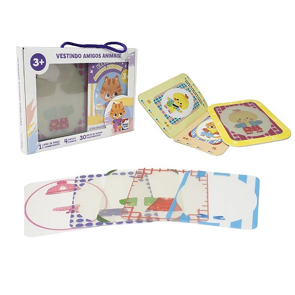 Vestindo Amigos Animais - Happy