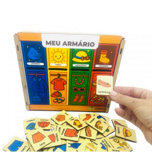 Meu Armário - Materiais para Brincar
