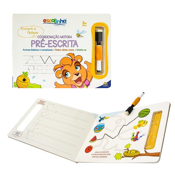 Escreva e Apague II Pré Escrita - TodoLivro