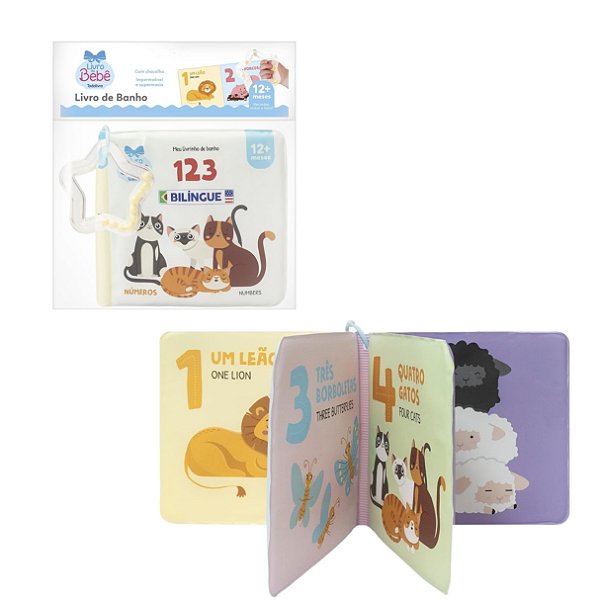 Meu Livrinho de Banho: 123 - TodoLivro