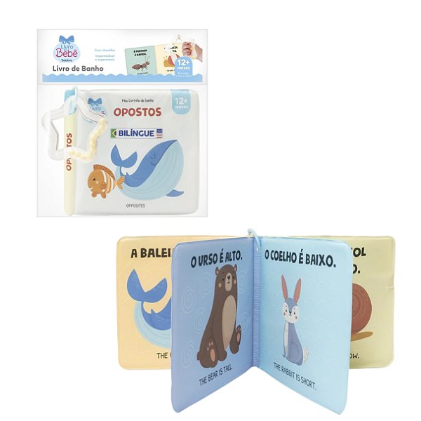 Meu Livrinho de Banho: Opostos - TodoLivro