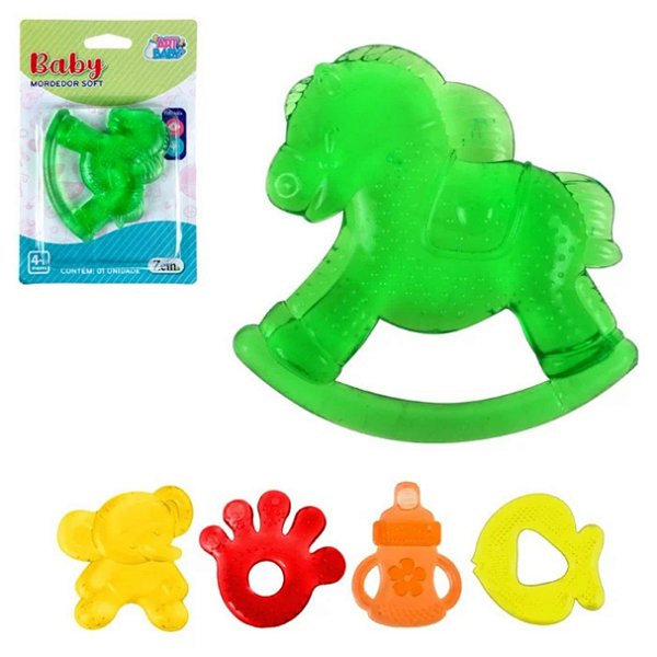 Mordedor Soft Massageador Sensorial 10cm 1 UN Sortido - Art Brink