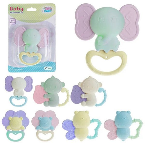 Mordedor Bichinhos Baby 1 UN Sortido - Art Brink