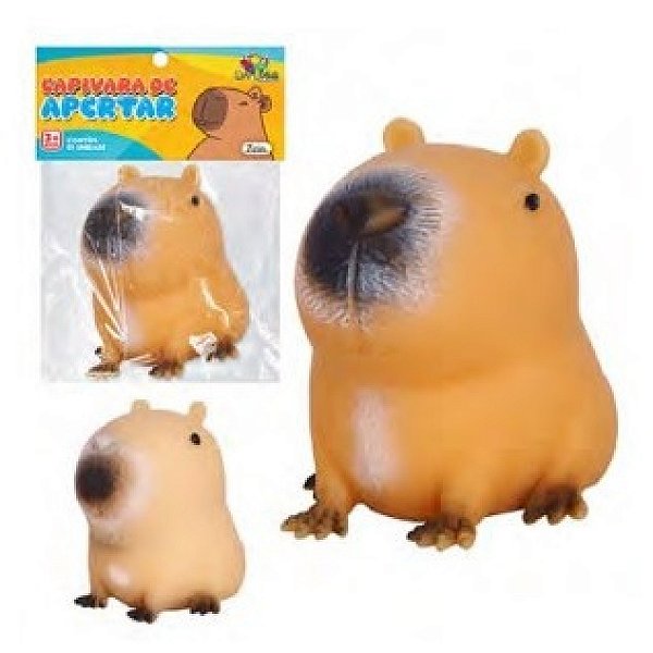 Capivara de Apertar 8cm Sensorial - Art Brink