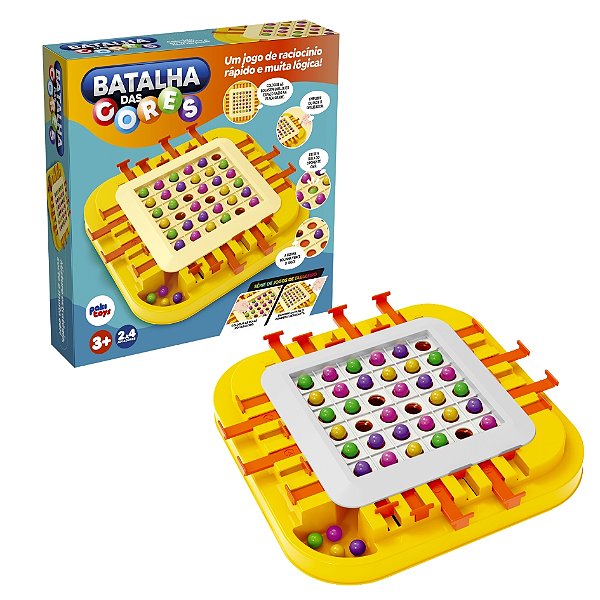 Jogo Batalha Das Cores - Pakitoys
