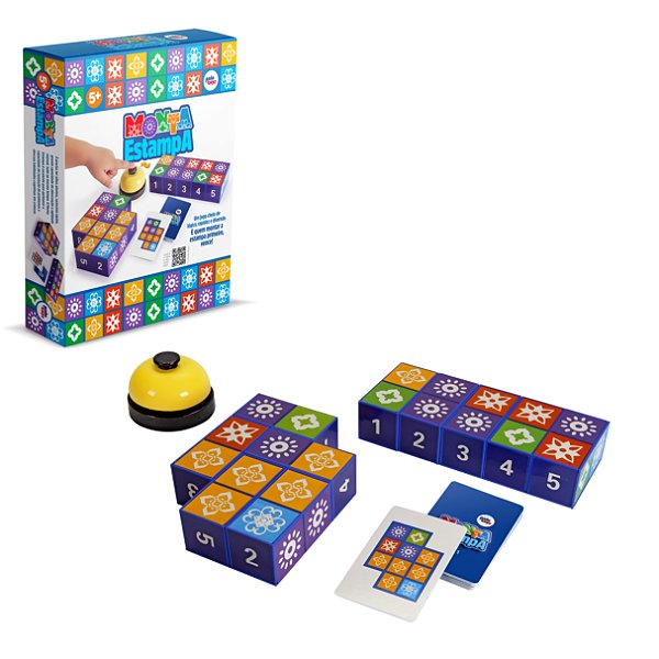 Jogo Monta Estampa - Pakitoys