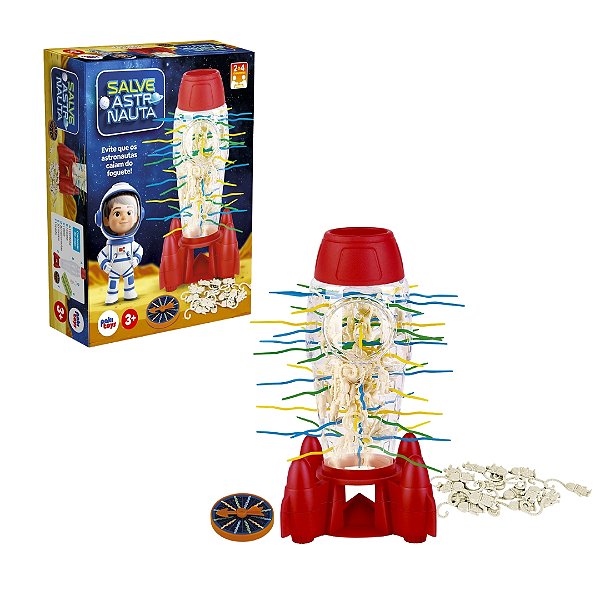Jogo Salve o Astronauta - Pakitoys