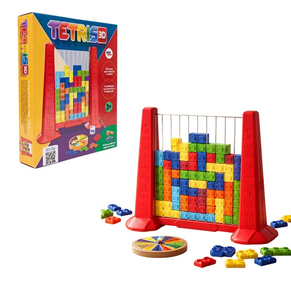 Jogo Tetris 3D - Pakitoys