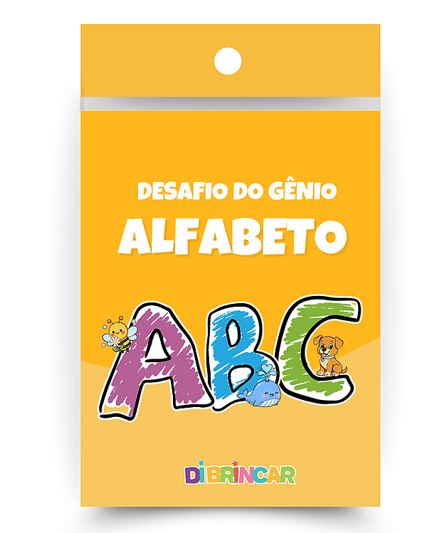 Coleção Desafio do Gênio Alfabeto - DiBrincar