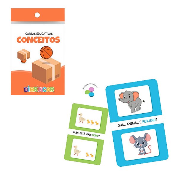 Cartas Educativas Conceitos - DiBrincar