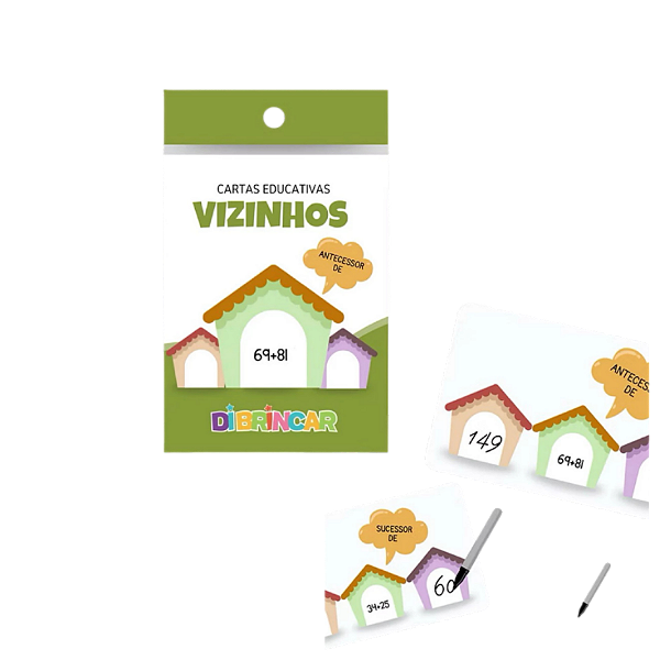Cartas Educativas Vizinhos - DiBrincar