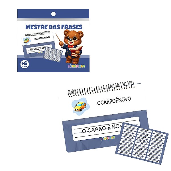 Jogo Mestre das Frases - DiBrincar
