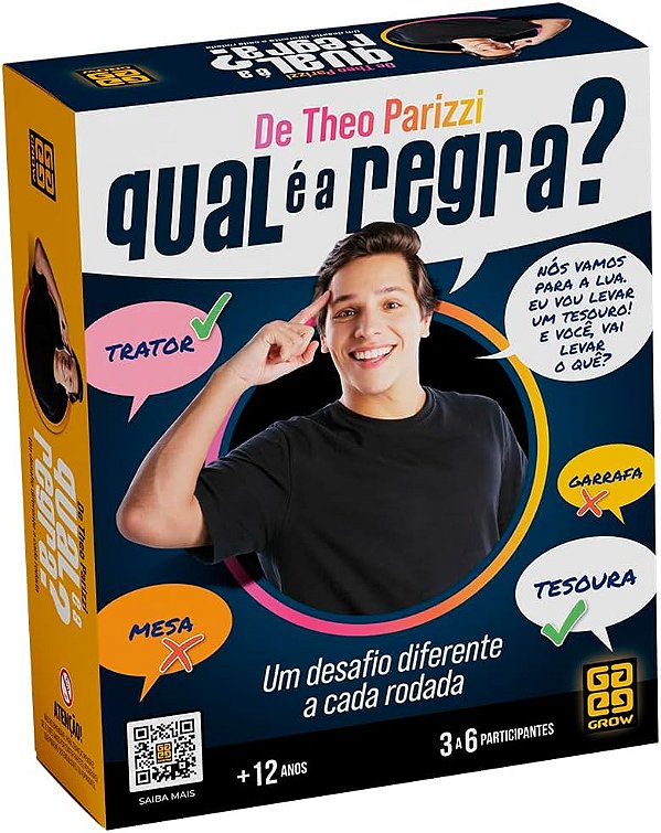 Jogo Qual é a Regra? - Grow