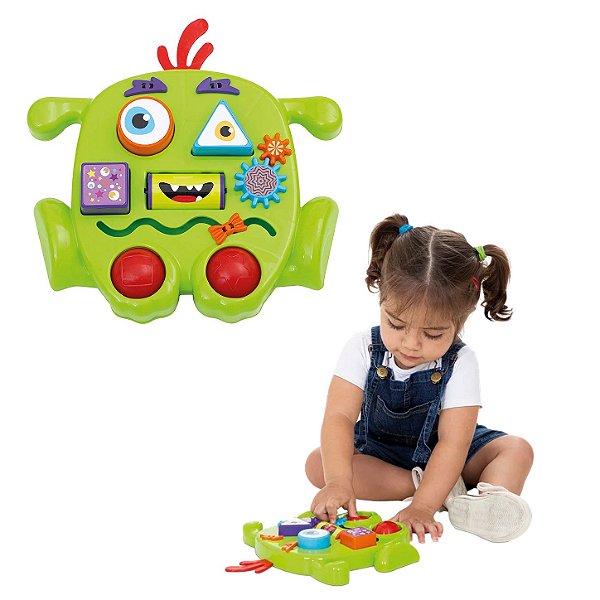 Baby Monster Brinquedo Educativo Expresse Suas Emoções - MercoToys