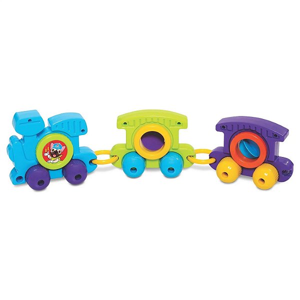 BabyTrain Express Trem para Bebê - MercoToys