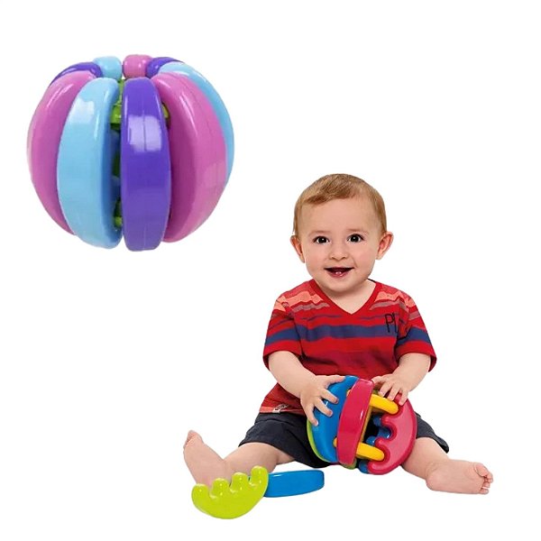 Baby Gomos Montável Brinquedo Educativo Cores Sortidas - MercoToys