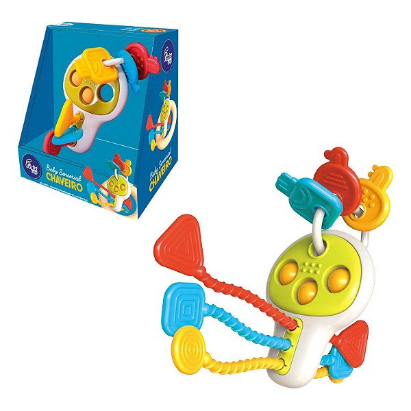 Brinquedo Baby Sensorial Chaveiro - Fenix