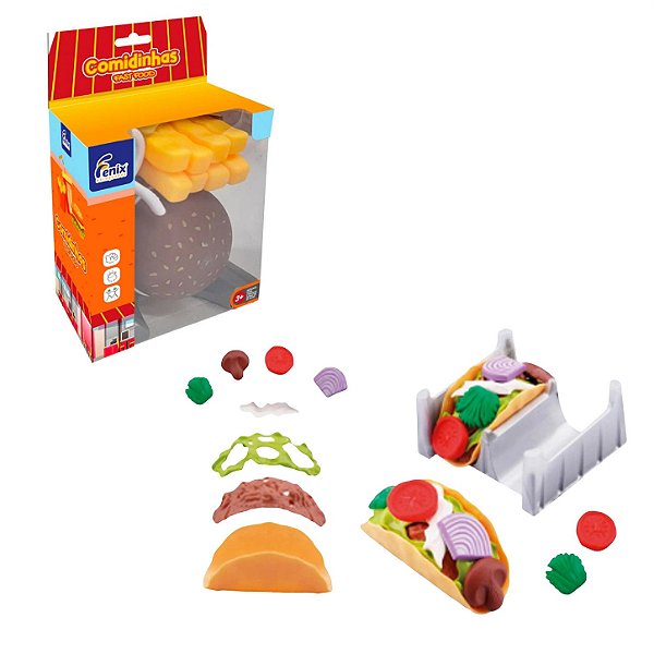 Brinquedo Comidinha Fast Food 1 UN Sortida - Fenix